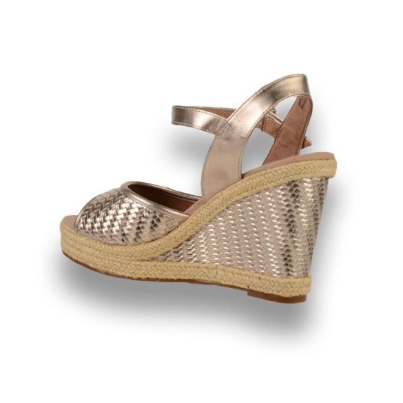 Tamaris hot sale espadrilles gold