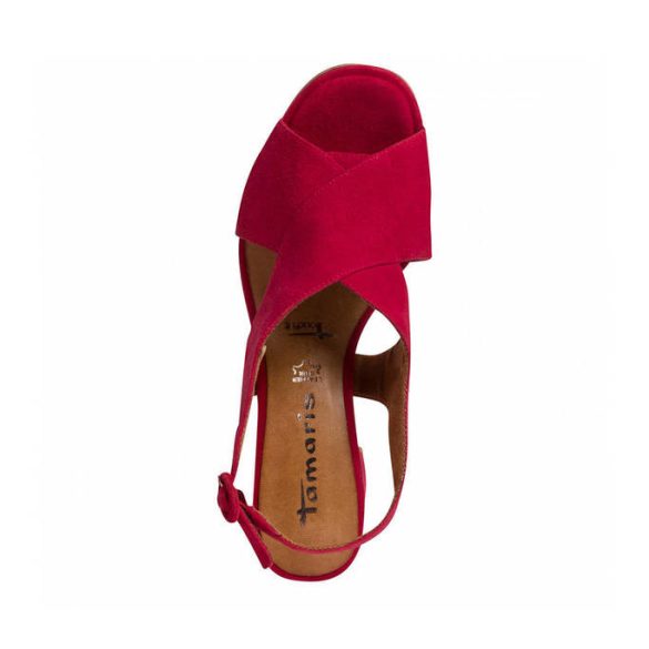 Tamaris deals red sandals