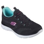 Skechers női cipő - 150120-BKMT