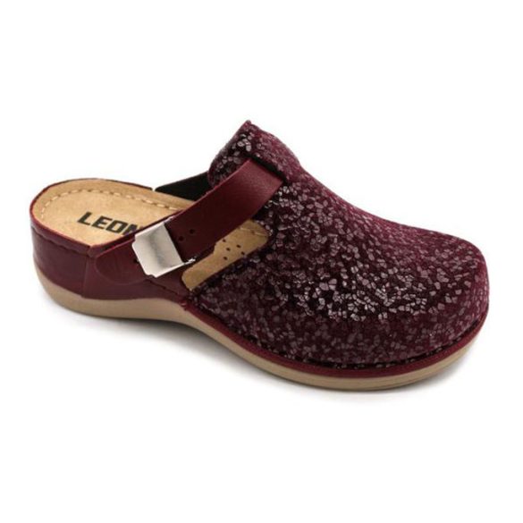 Leon Comfort női papucs - 903 Bordo