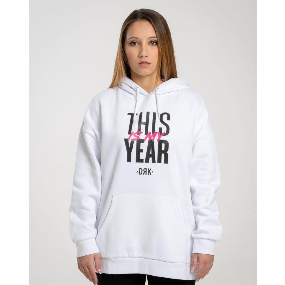 Dorko THIS IS MY YEAR 2025 HOODIE WOMEN Női pulóver - DT24YEARWH_0100