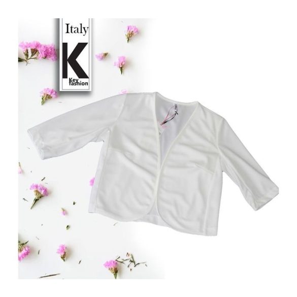 Key Fashion női bolero - F24370K-feher