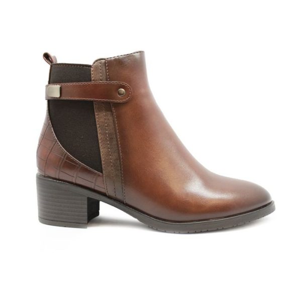 Fashion Shoes női bokacsizma - FS-YCC23 Brown