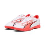   Puma ULTRA PLAY IT Jr PUMA White-PUMA Black-F Gyerek foci cipő - SM-107535-01