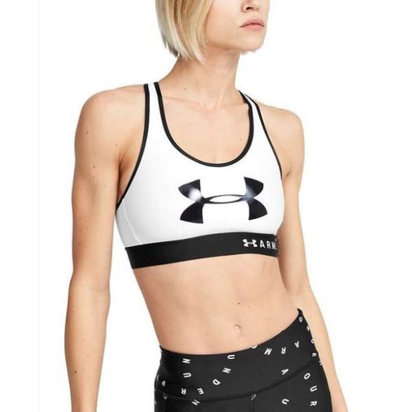 Under Armour Armour Mid Keyhole Graphic Női sportmelltartó - SM-1344333-100