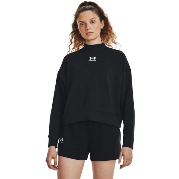 Under Armour UA Rival Terry Mock Crew Női póló - SM-1379496-001