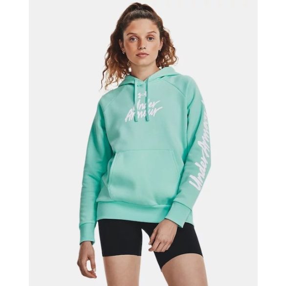 Under Armour UA Rival Fleece Graphic Hdy Női póló - SM-1379609-361