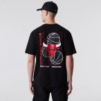   New Era MAJICA NBA OS BBALL GRAPHIC TEE CHIBUL BLKFD Férfi póló - SM-60292293