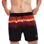   Speedo PLMT LEISURE 16" WSHT AM BLACK/RED (UK) FÃ©rfi rövidnadrág - SM-8-00319414279