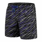   Speedo PRINT LEIS 18" WSHT BLACK/BLUE (UK) FÃ©rfi rövidnadrág - SM-8-1345314264