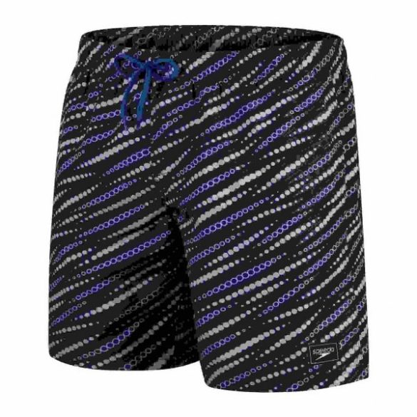 Speedo PRINT LEIS 18" WSHT BLACK/BLUE (UK) FÃ©rfi rövidnadrág - SM-8-1345314264