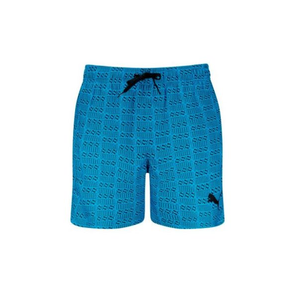 Puma PUMA SWIM MEN LOGO PRINT MID SHORTS 1P Férfi rövidnadrág - SM-938354-02