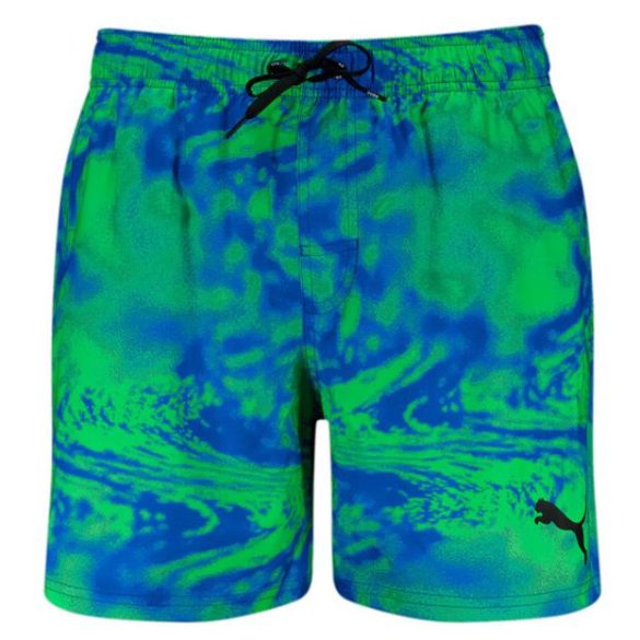 Puma PUMA SWIM MEN PRINTED MID SHORTS 1P Férfi rövidnadrág - SM-938360-02