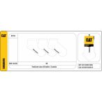   Caterpillar CAT AV54 3-pack bokazokni fehér Unisex zokni - SM-CAT-844W-300A