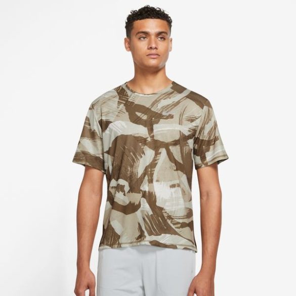 Nike Nike Dri-FIT Miler-Men's Short-Sleeve Camo Running Top Férfi póló - SM-DQ4736-242